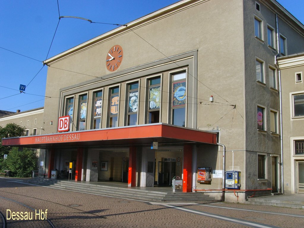 Bahnhof Dessau Hbf - EG (September 2009)