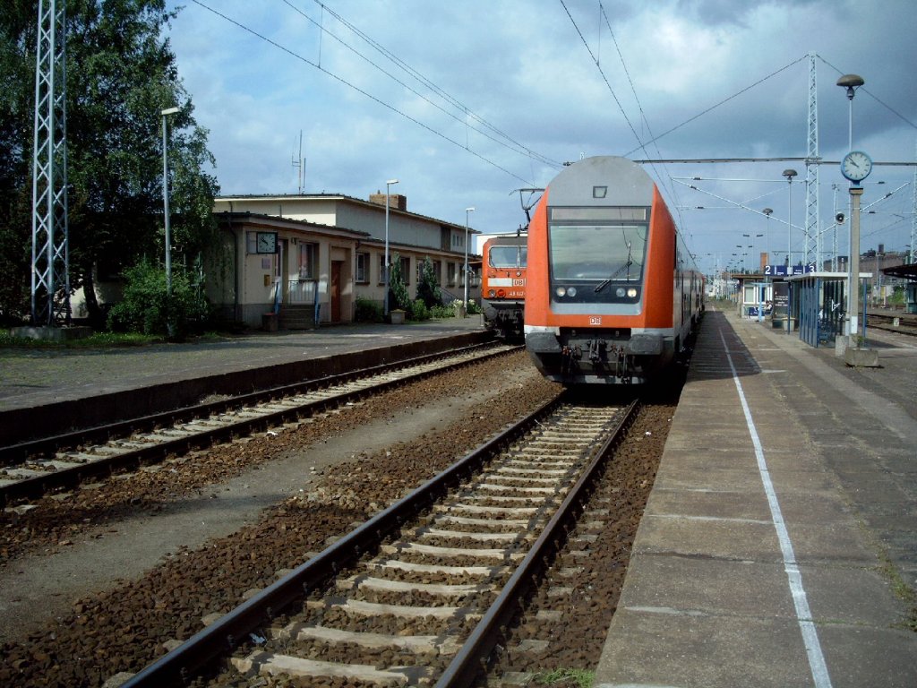 Bahnhof Sangerhausen um 2005