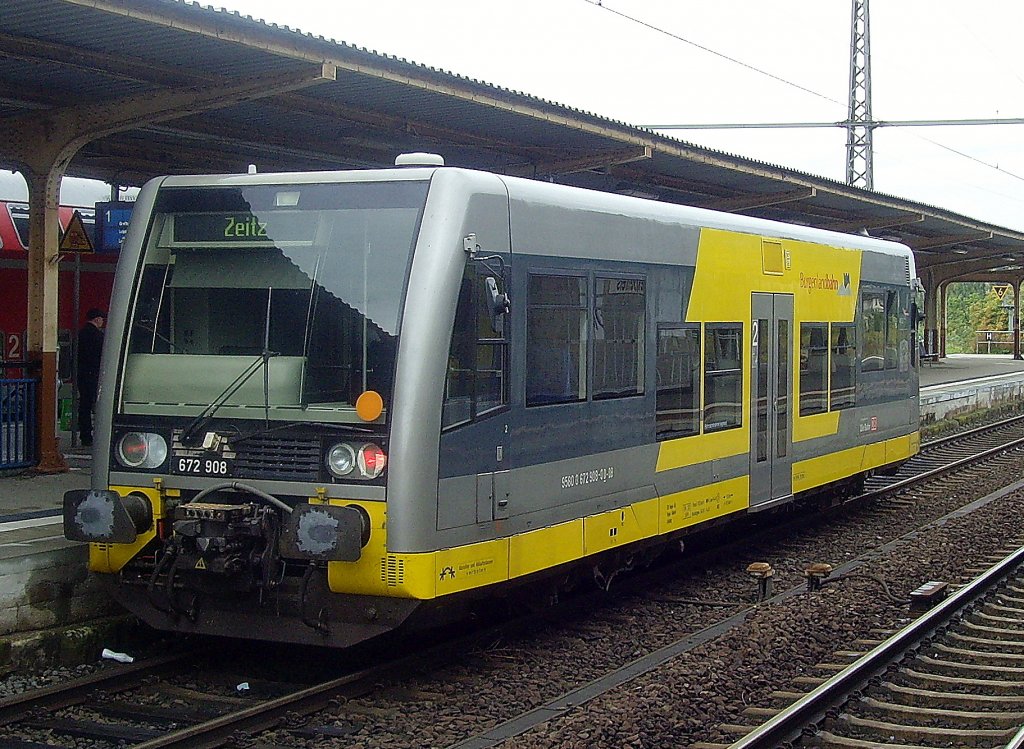 BR 672 in Weienfels 2011