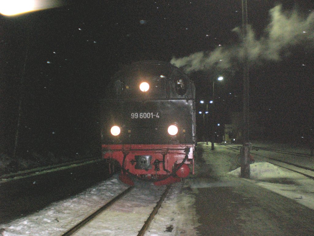 Dampf in Stiege, Dezember 2009