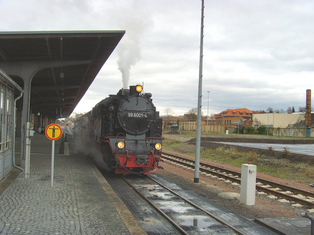 Dampfzug nach Gernrode - Hasselfelde in Quedlinburg