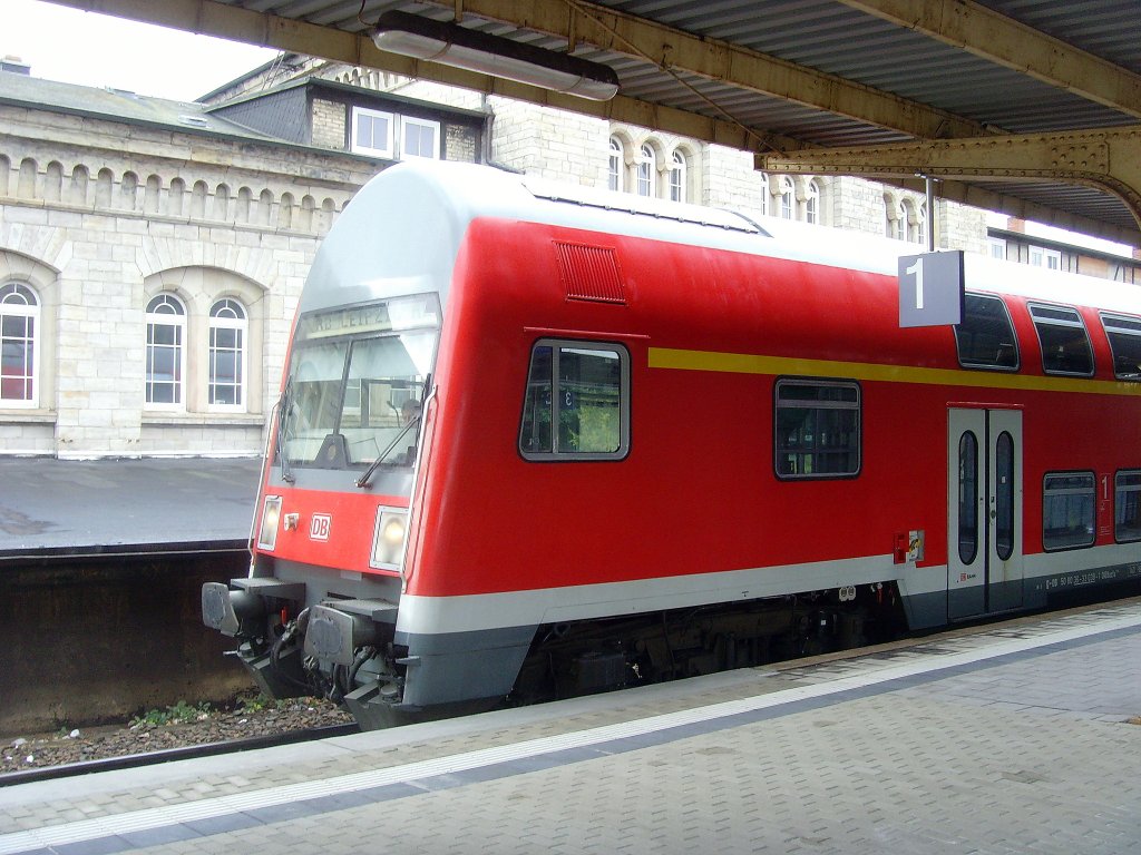 Doppelstockzug nach Leipzig