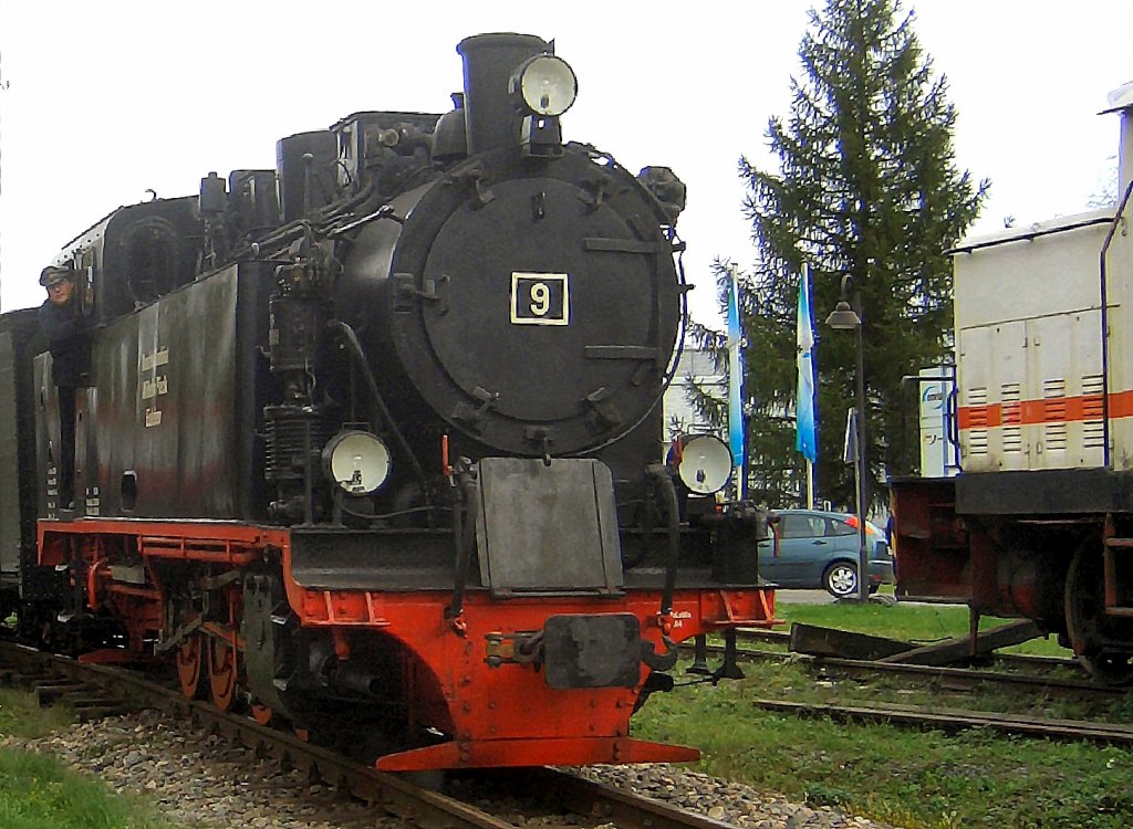 Lok 9 in Benndorf, 2005