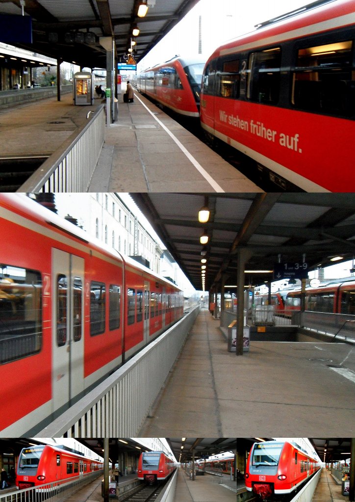 Nahverkehr in Magdeburg Hbf 2011