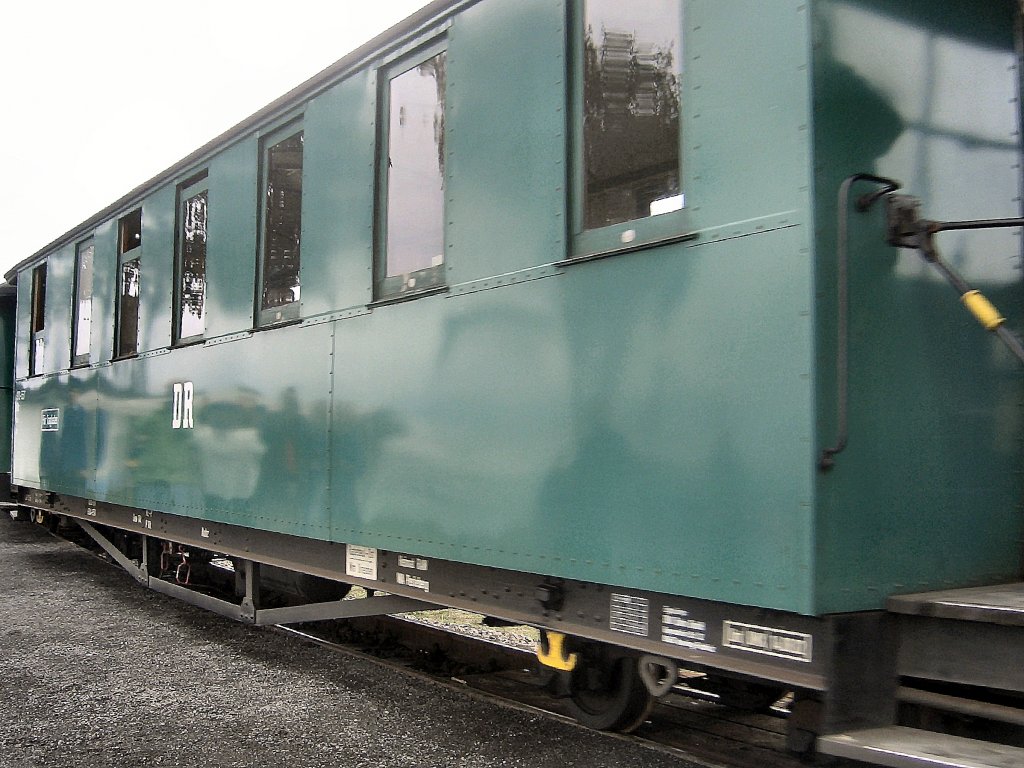 Personenwagen der Mansfelder Bergwerksbahn  2005