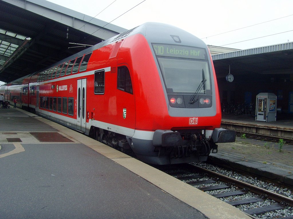 S 10 nach Leipzig in Halle