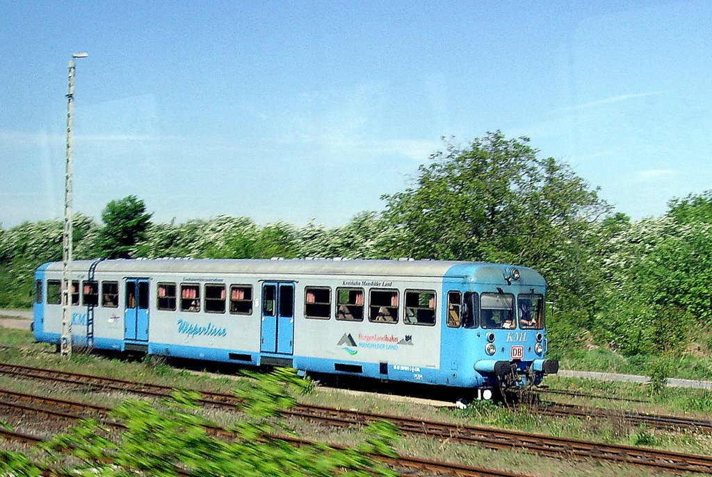 Triebwagen der Wipperliese in Klostermannsfeld