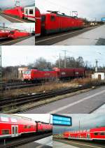 Bahnbetrieb 2011 in Magdeburg Hbf