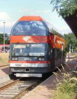 doppelstocktriebwagen/82534/alfred-in-oranienbaum-br-670-- 'Alfred' in Oranienbaum (BR 670 - September 2009)