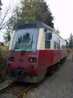 Selketalbahn/101005/tw-der-hsb-nach-niedersachswerfen-in TW DER hsb NACH NIEDERSACHSWERFEN IN STIEGE; OKTOBER 2010
