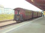 Am Bahnsteig in Quedlinburg