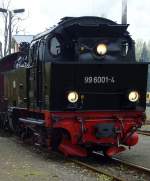 Selketalbahn/104239/99-6001-in-stiege 99 6001 in Stiege