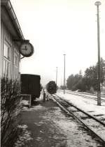 Dampfzug in Hasselfelde, vor 1989